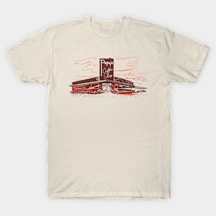 Pepy's Coffee Shop -- Mid Century Aesthetic T-Shirt